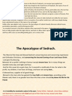 Apocalypse of Sedrach
