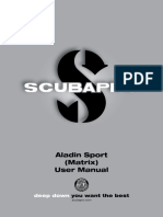 SCUBAPRO Aladin Sport Manual Eng