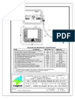 Anexo 3 - Desenhos Padrão de Ligação de Água (PLA) Dn 34 Com Padrão Protetor de Hidrômetro PPH001D Em Policarbonato Transparente (PC-T) - 01 Ligação.