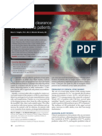 Cervical Spine Clearance in Adult Trauma Patients.2