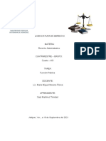 Derecho Administrativo Función Pública