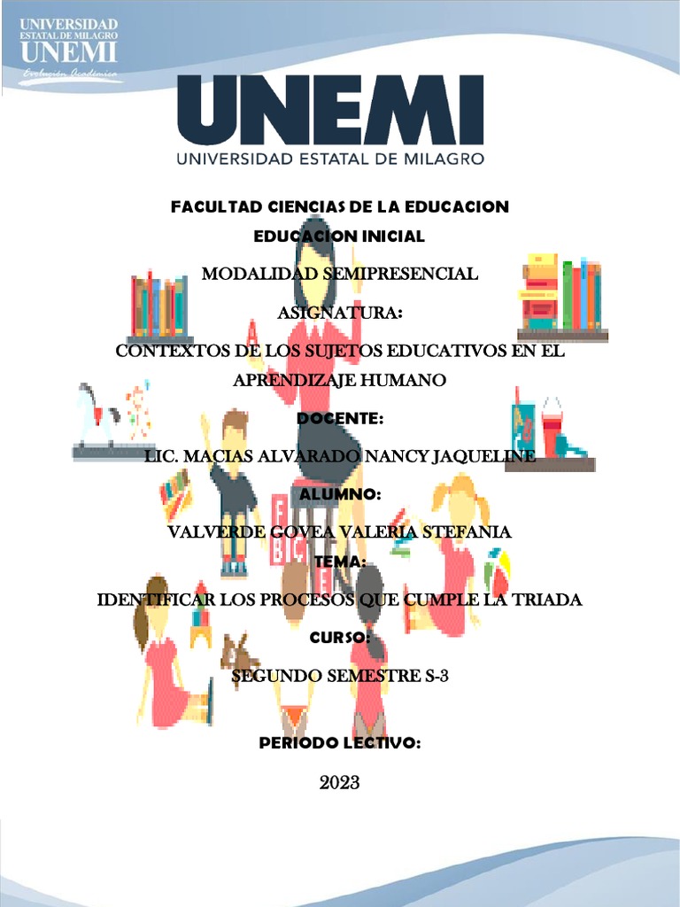 La Triada Didáctica en Educación | PDF | Maestros | Aprendizaje