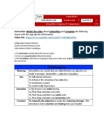 Activity 2 Intensifiers