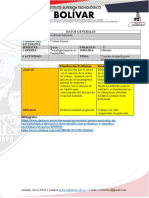 Planificación Preliminar y Especifica