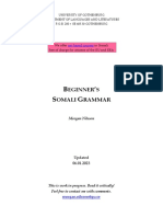Beginners Somali Grammar