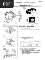 4A FE Throttle Adjustments