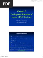 EQ Response Linear SDOF Systems 2022