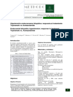 Hipertension Endocraneana Idiopatica Respuesta Al