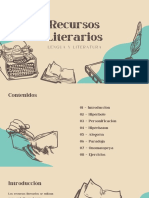 Recursos Literarios de 10mo de Basica