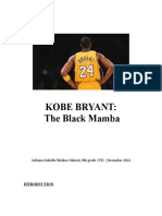 Kobe Bryant Report