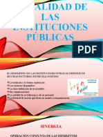 Calidad de Las Instituciones Publicas