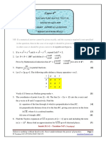 Lockdown Pure Maths Test 16 - Trockers