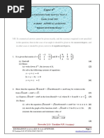 Lockdown Pure Maths Test 3 - Trockers