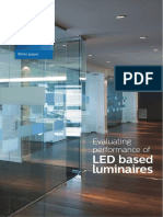 Evaluating Performance of Led Based Luminaires White Paper
