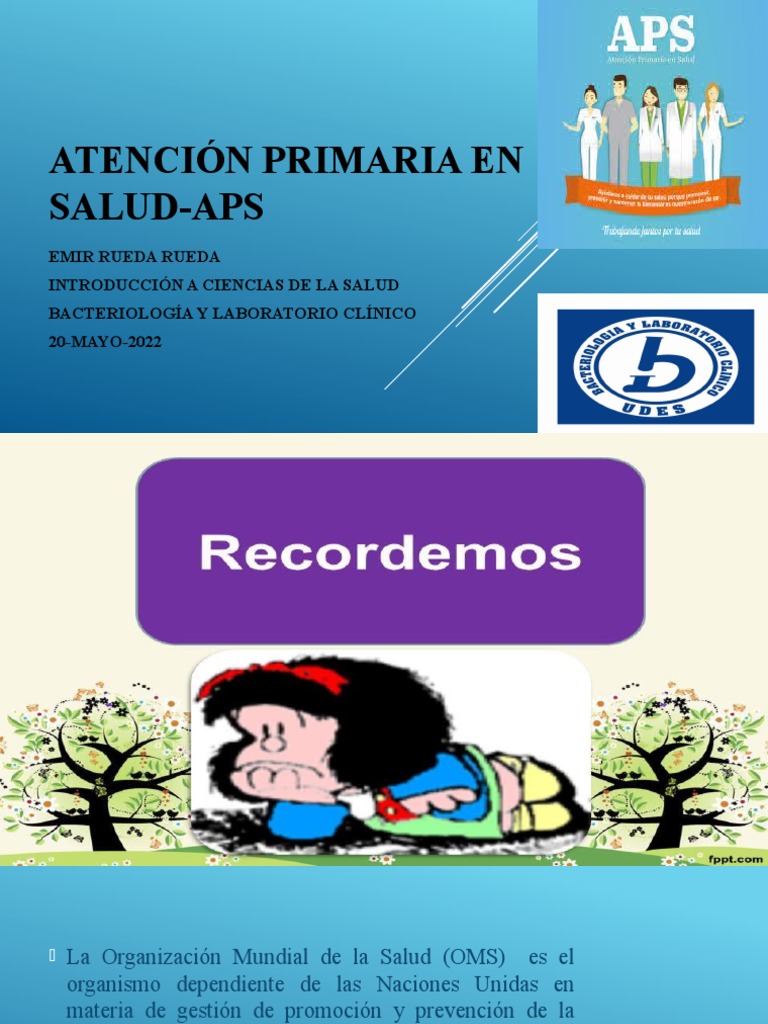 Atención Primaria en Salud: Conceptos Clave | PDF | Cuidado de la salud