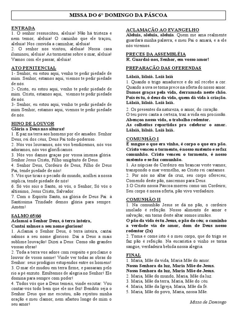 folheto-missa-6-domingo-da-p-scoa-14-05-23-pdf-eucaristia-maria