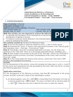 Activity Guide and Evaluation Rubric - Post Task - Final Activity