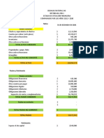 TALLER DE ESTADO FINANCIERO Trabajo en Grupo Yireth Angelica Tao