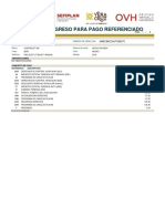 Forma de Ingreso para Pago Referenciado: YNR015A MA6CB6CD4JT066270