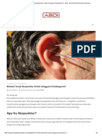 Bisakah Terapi Akupunktur Untuk Gangguan Pendengaran_ - Blog - Pusat Alat Bantu Dengar Indonesia