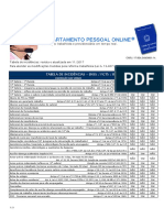 11 - Tabela de Incidências