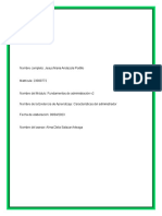 Caracteristicas Del Administrador Jesus Maria Andazola Portillo EA3