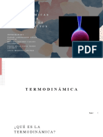Procesos y Propiedades Termodinámicas y Ec.