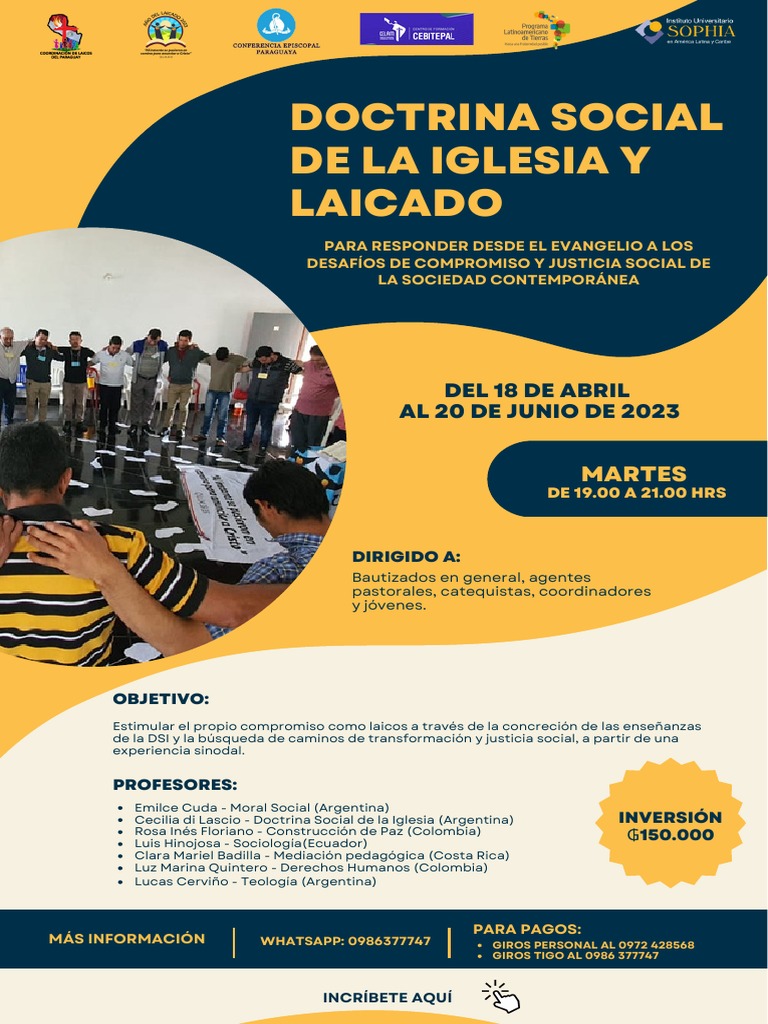 Doctrina Social de La Iglesia y Laicado - Paraguayos | PDF | Iglesia ...