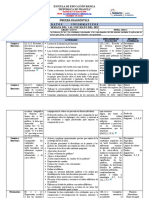 Plan de Diagnóstico Quinto Grado