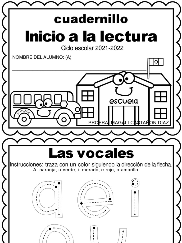 Cuadernillo de Lectoescritura Inicial | PDF | Comunicación humana ...