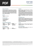 CYMEL 303 LF Resin Overview | PDF | Polymers | Polyester