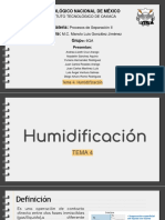 TEMA 4 Humidificación