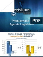 Productividad y Agenda Legislativa