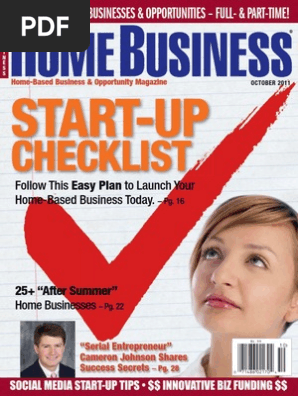 October 2011 Home Business Magazine