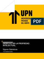 UPN - Derecho de La PI - Semana 7 - 2022-II