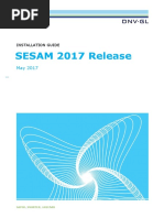 SESAM 2017 Release: Installation Guide