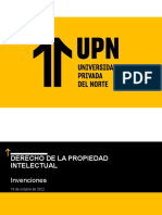 UPN - Derecho de La PI - Semana 10 - 2022-II