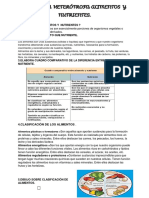 Nutrición Heterótrofa - Alimentos y Nutrientes