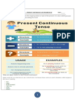 3ra. Clase Present Continuous WSH 3