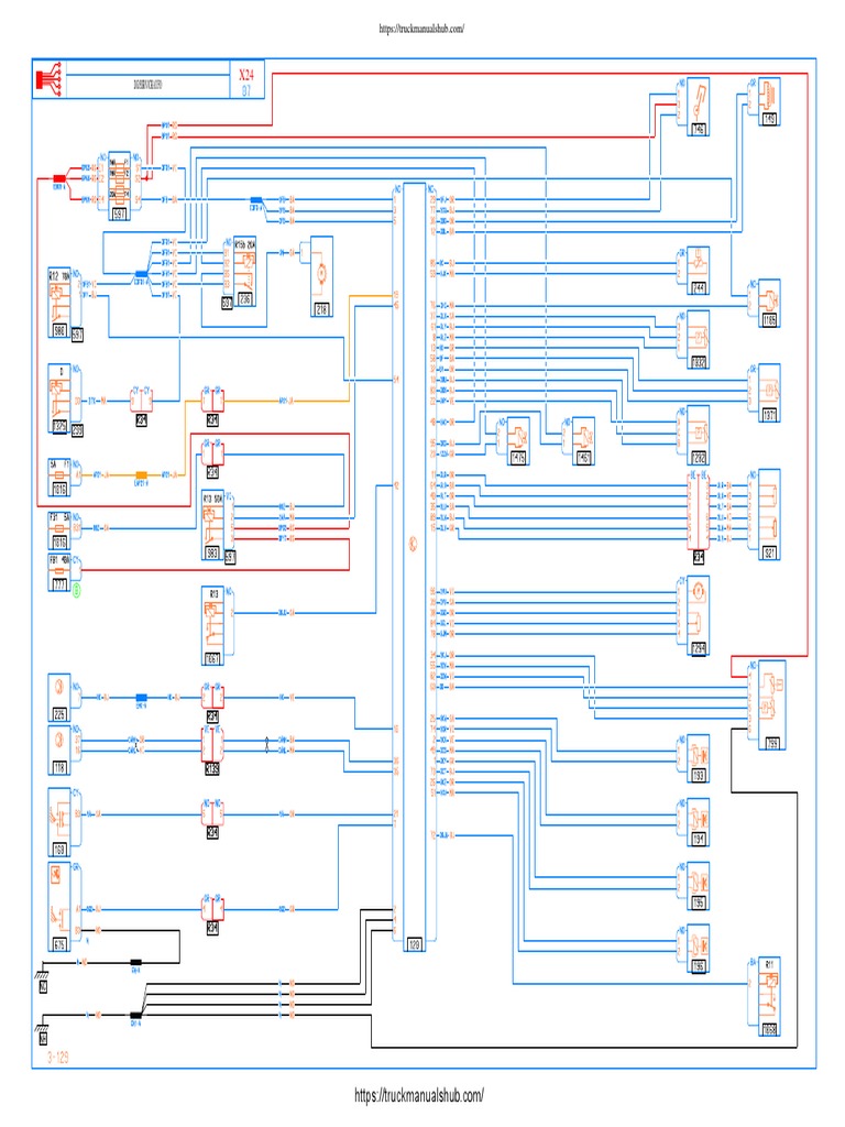 Renault Mascott Wiring Diagram | PDF