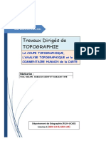 TD de Topographie (L-1) 2022-2023