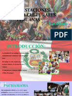 Manifestaciones Artístico-Culturales Peruanas