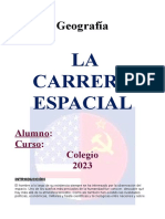 Carrera Espacial Informe