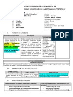 SESIÓN DE LA EXPERIENCIA DE APRENDIZAJE N 39