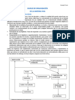 Tema Bioquímica. Niveles de Organización de La Materia Viva PDF