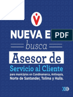 Vacantes Asesor Servicio Al Cliente