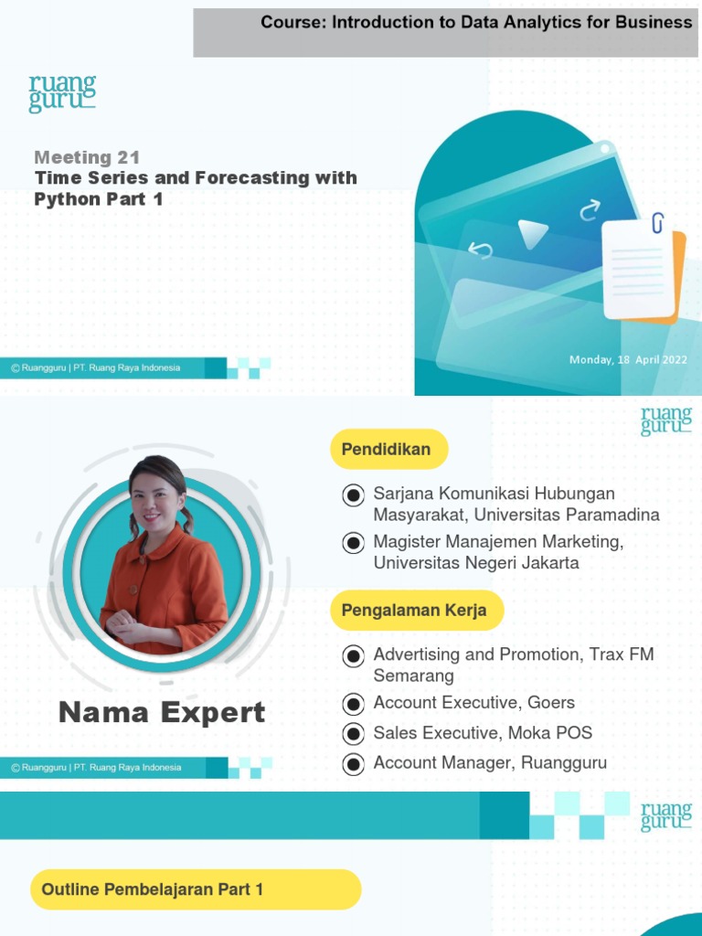 Time Series Forecasting With Python Pdf