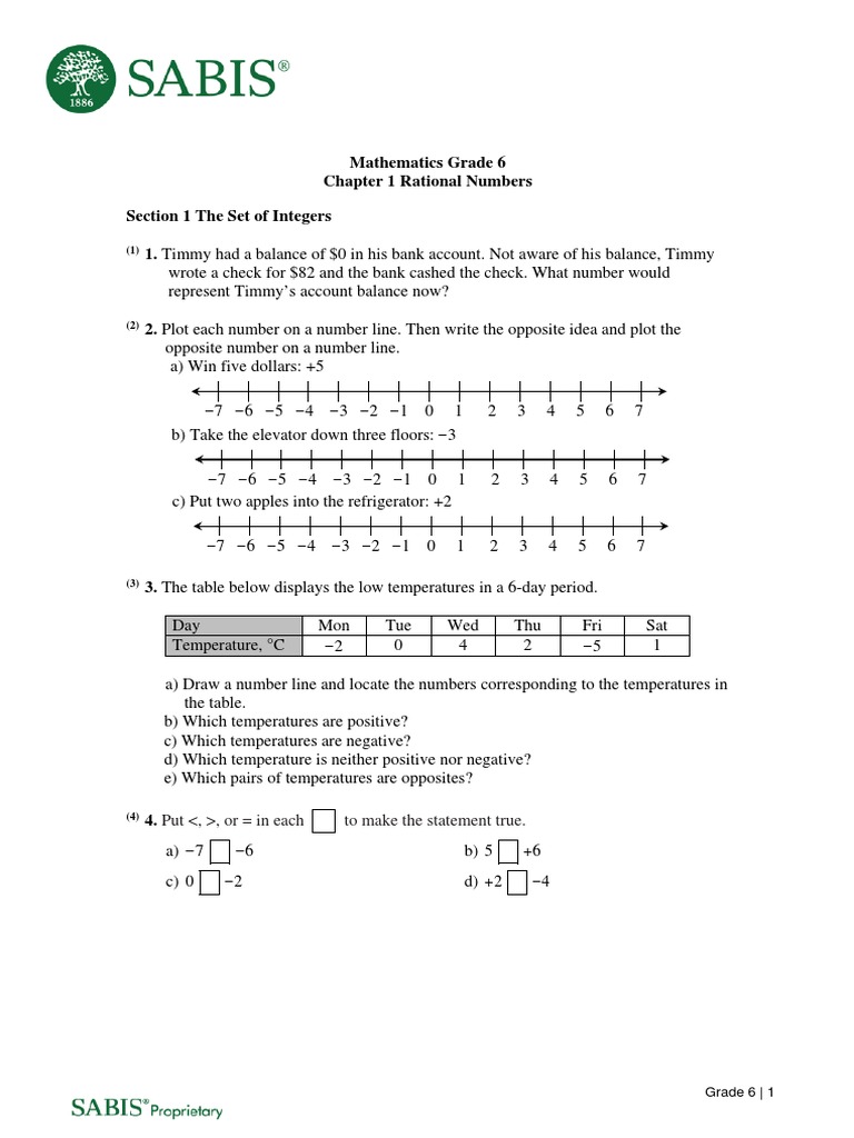Grade 6 Mathematics Practice Questions | PDF | Ratio | Equations