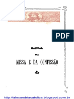 Manual Da Missa e Da Confissão - 1928
