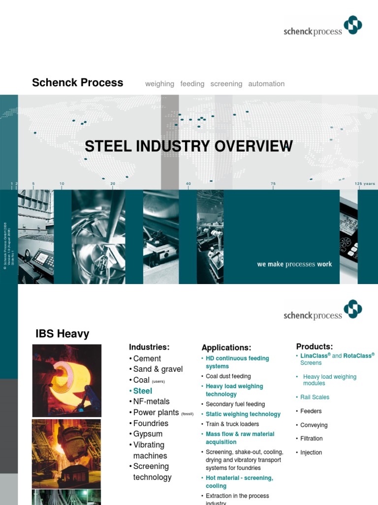 Schenck STEEL General 2 2014 | PDF | Blast Furnace | Business Process